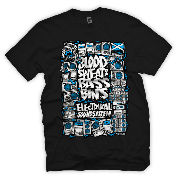 Blood &amp; Bassbins | T-shirt