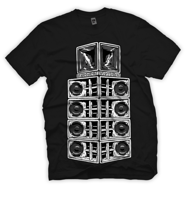 Danley Stack B&amp;W | T-shirt
