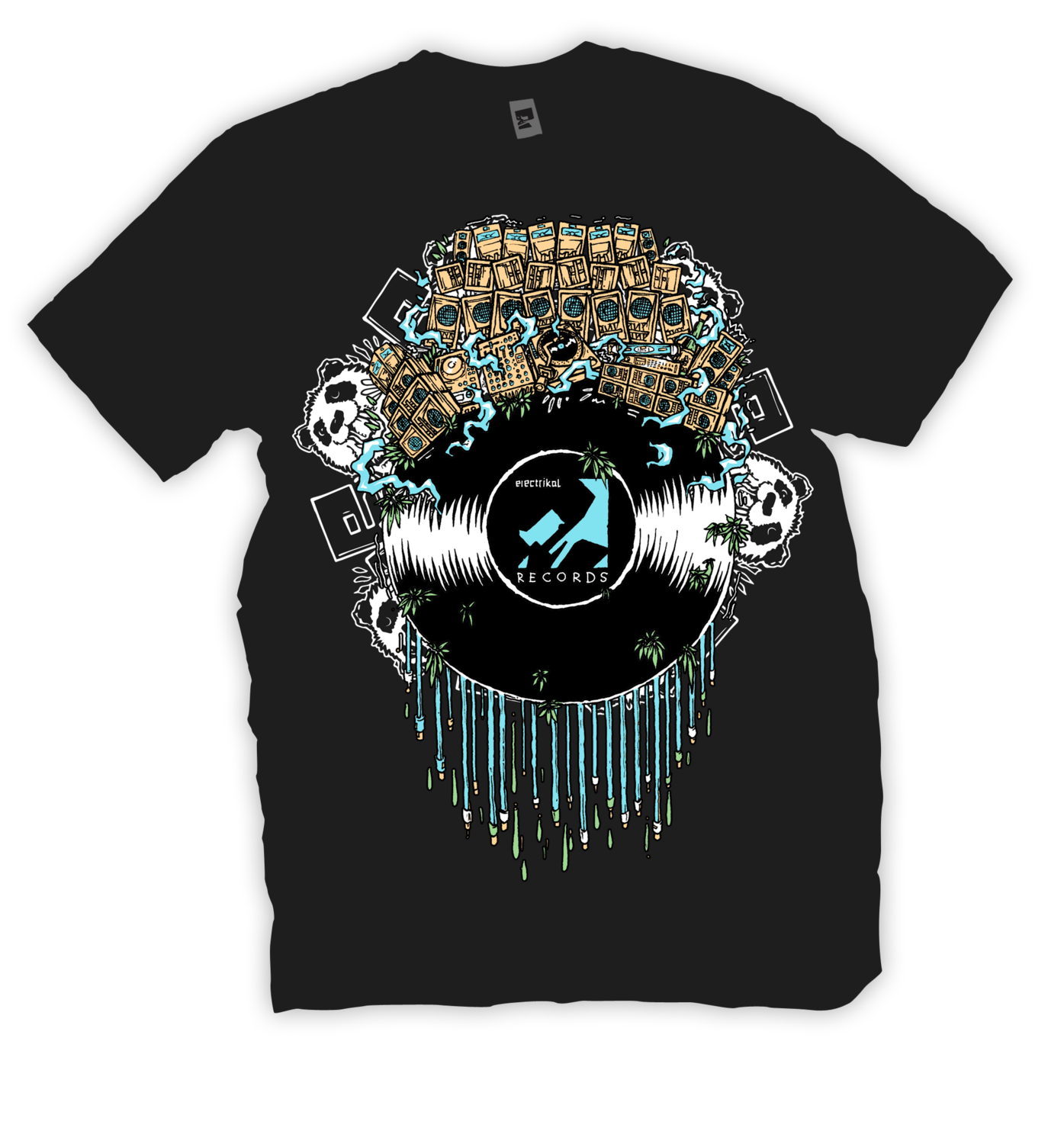 Panda Vinyl | T-shirt