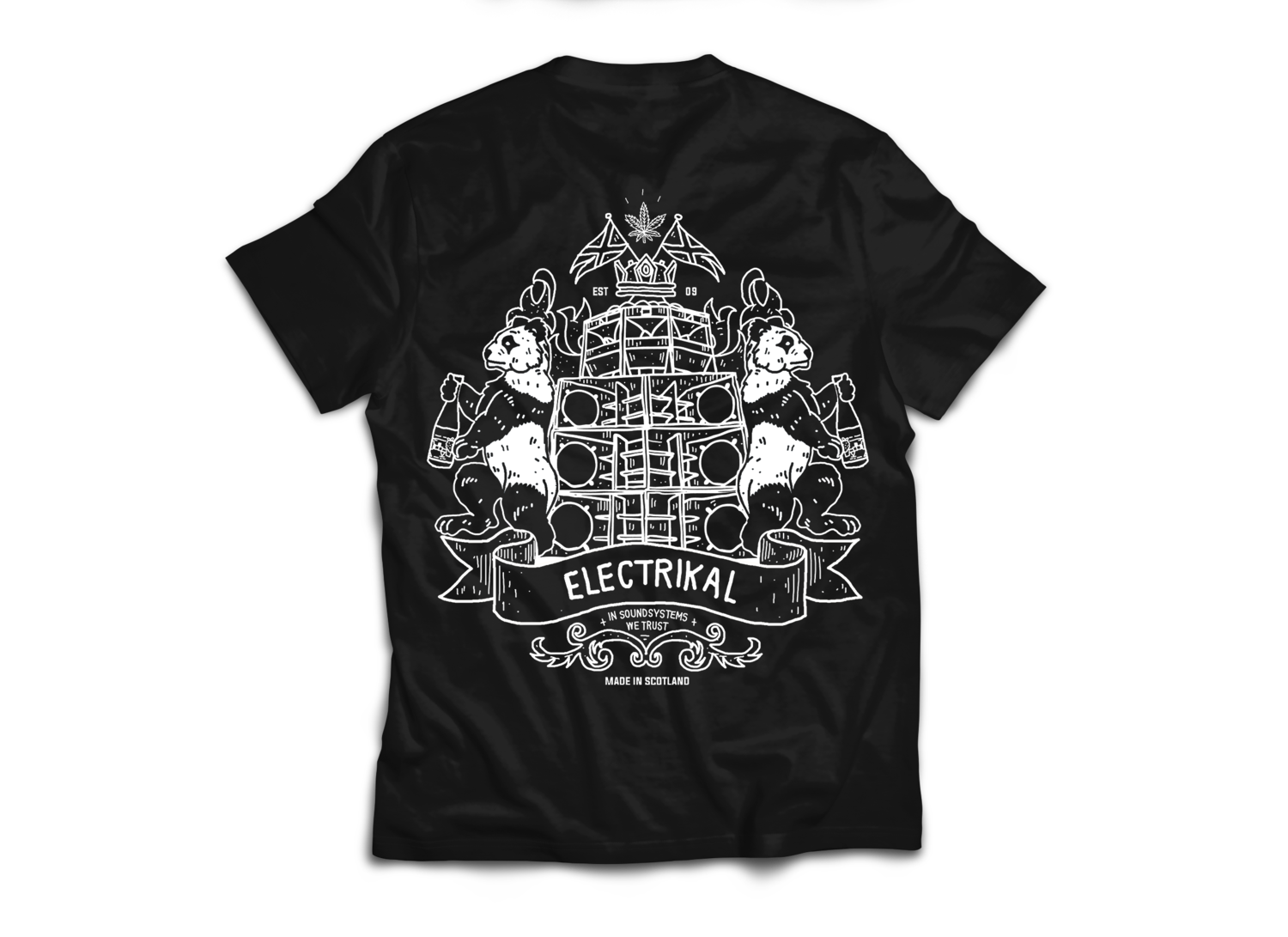 Electrikal Back Crest | T-shirt