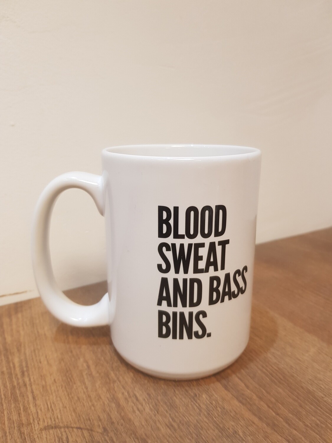 Blood Sweat & Bassbins - Supersized Mug