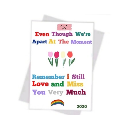 Lovely &quot;Miss you&quot; High quality High print Card&#39;s 