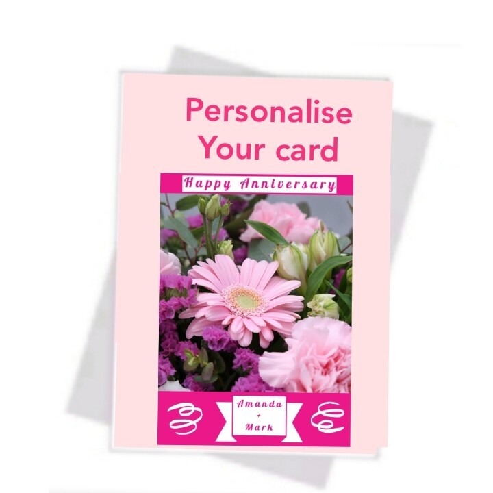 Personalise your own quaity card size C5