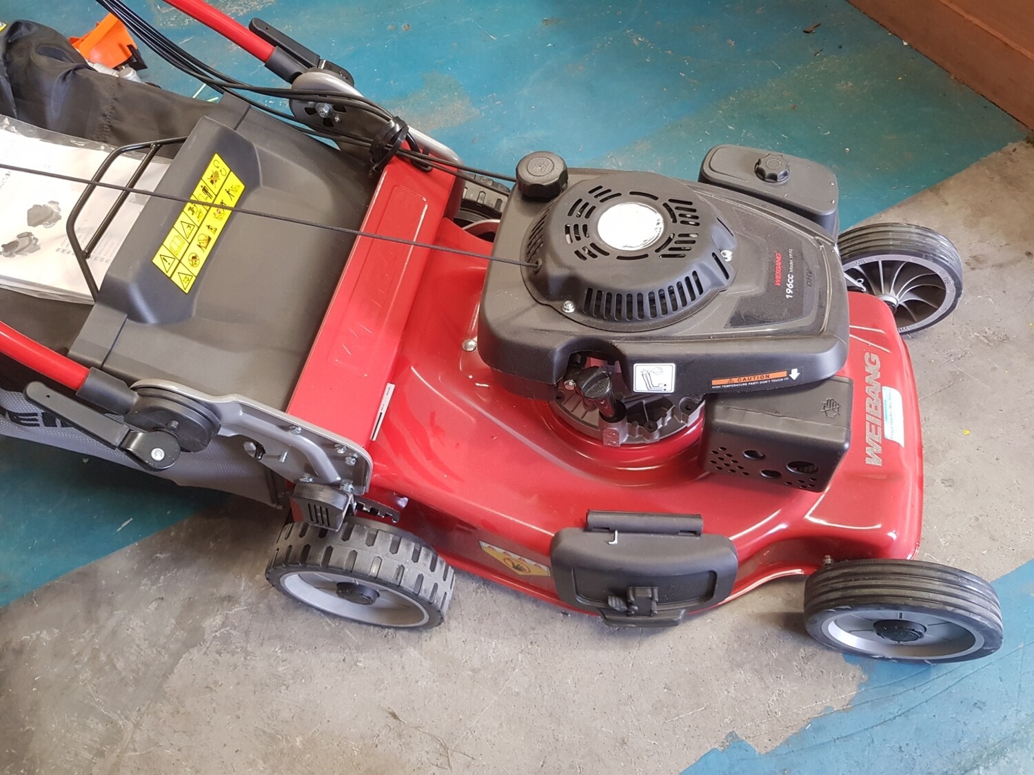 Lawn Mower Weibang Legacy 48v Stihl RMA 448 RV REAR ROLLER