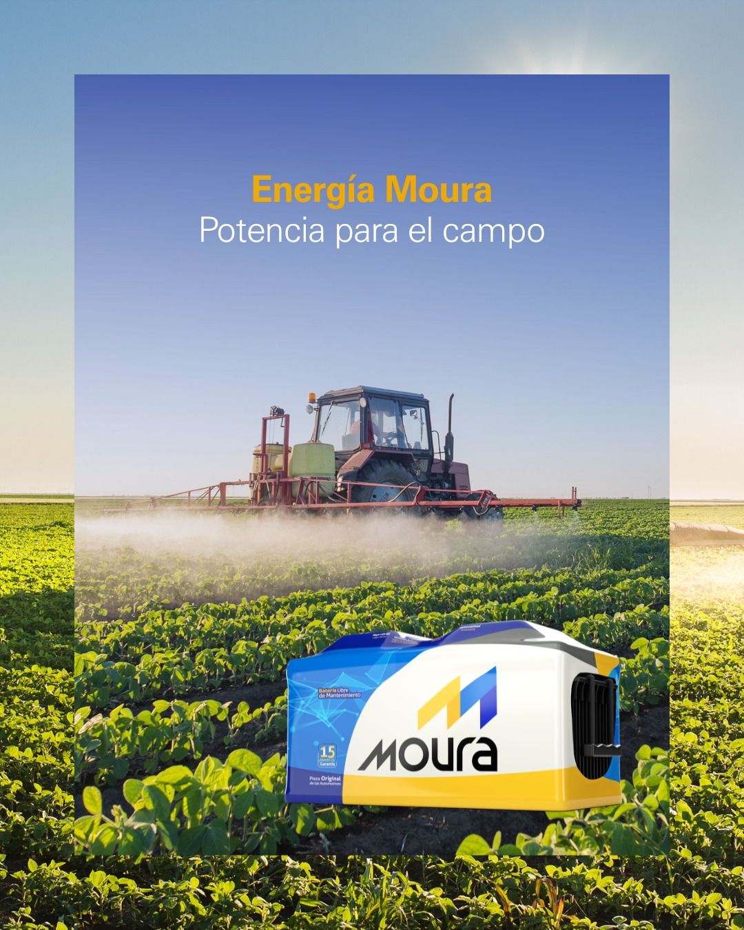 Potencia para el campo.