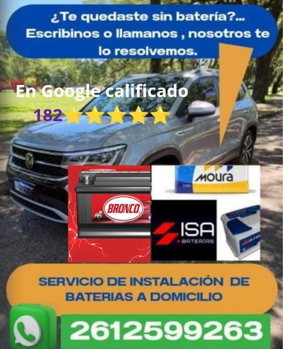 Instalación de baterías