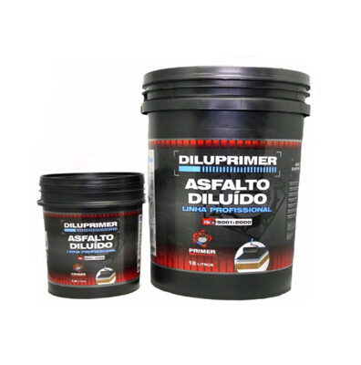 DILUPRIMER Para Colagem de Manta Asfáltica  Galão 3,6l