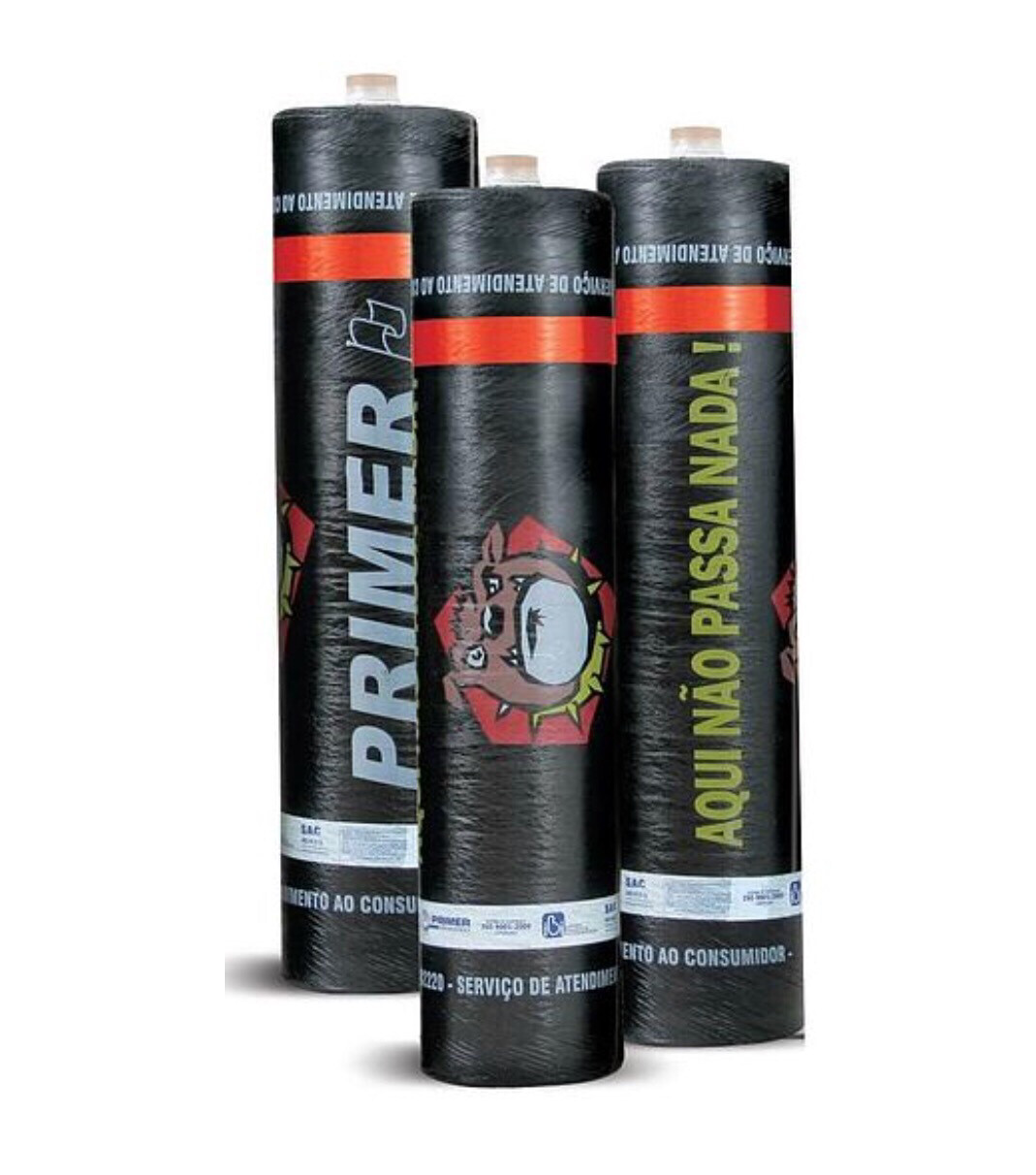 Manta Asfáltica Alumínio Branco 25Kg (10m2) ANB25