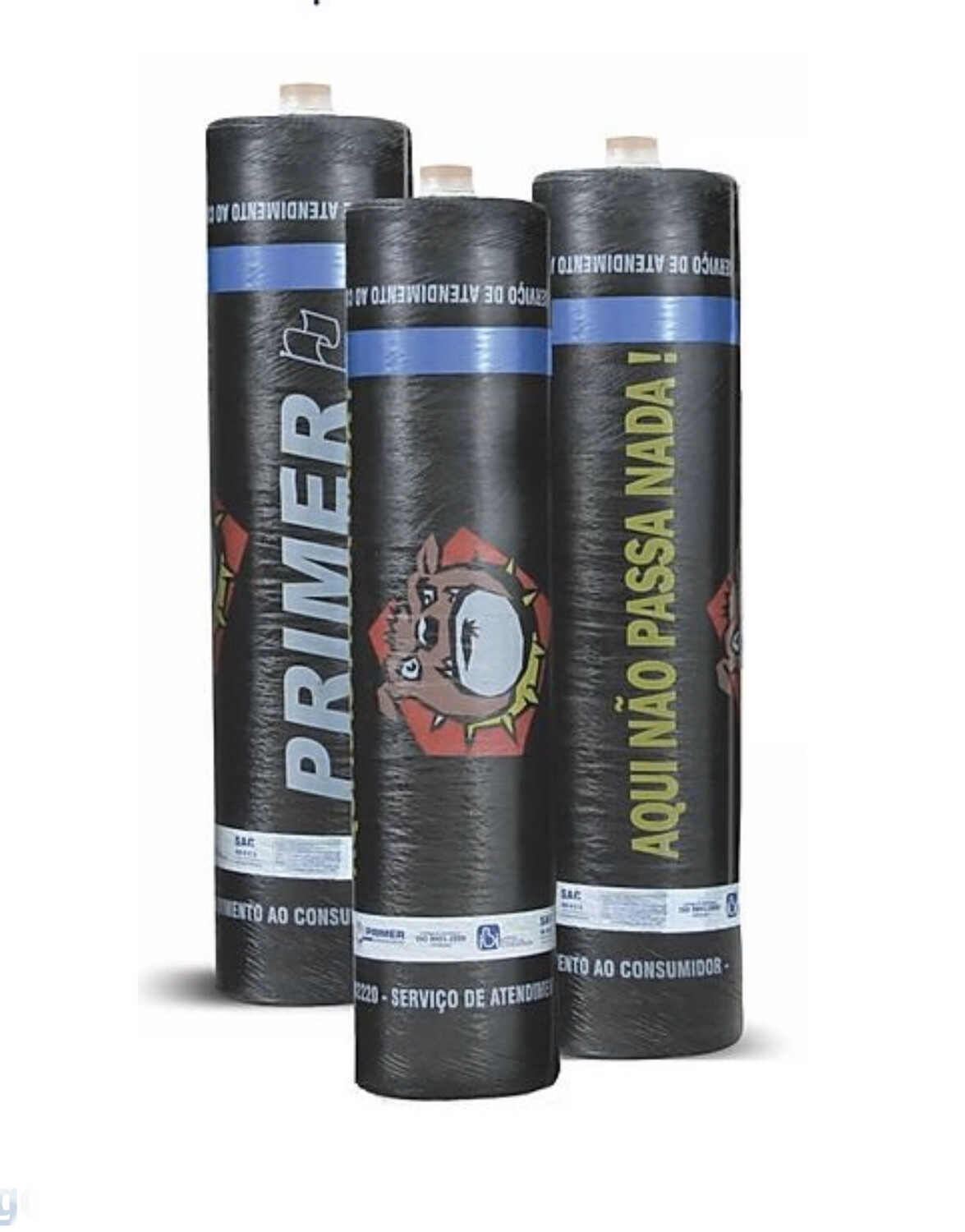 Manta Asfáltica Alu/Poliéster 5mm Tipo III Classe “A” (10m2) APA5000