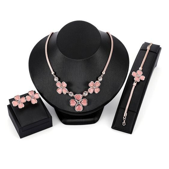 Fashion flower design jewelry set