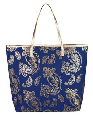 Large paisley tote