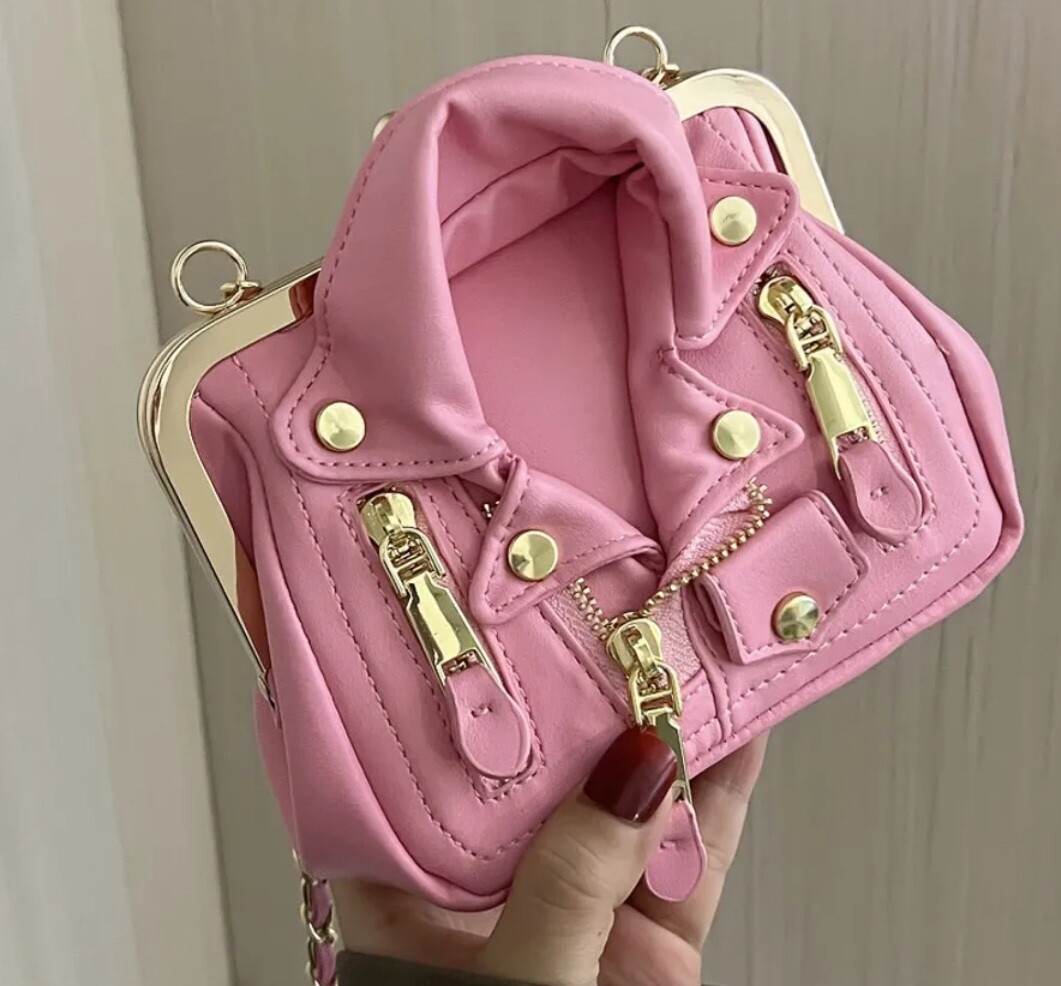 Mini jacket chain bag