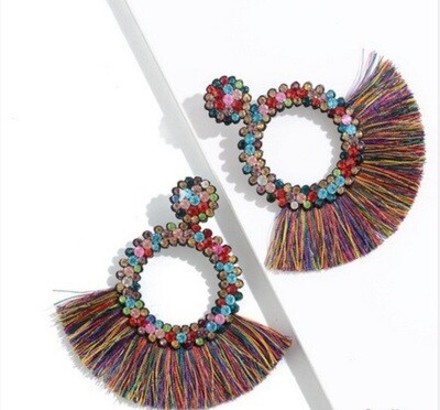 Colorful earrings