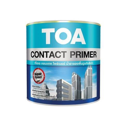 TOA contact-primer น้ำยา รองพื้นปูนเก่า ทีโอเอ