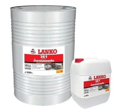 น้ำยาบ่มคอนกรีต ชนิดซิลิเกต LANKO361 (แลงโก้361)