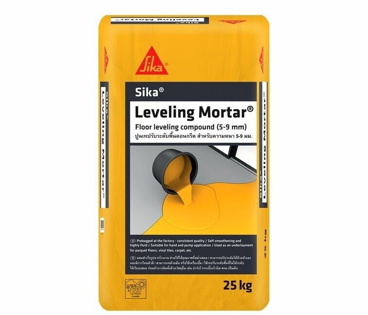ปูนปรับระดับพื้น ปูนปรับระดับ Sika Leveling Mortar