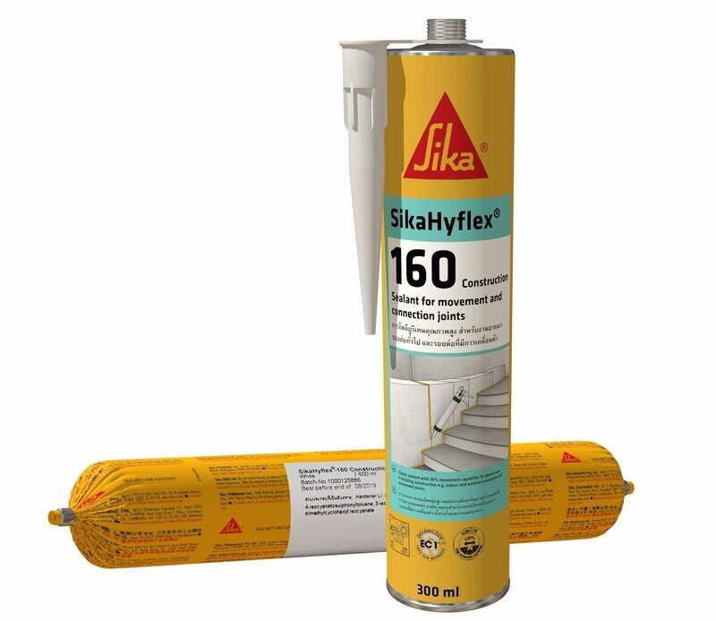โพลียูรีเทน ยาแนวรอยต่อโครงสร้างทั่วไป SikaHyflex - 160 Construction