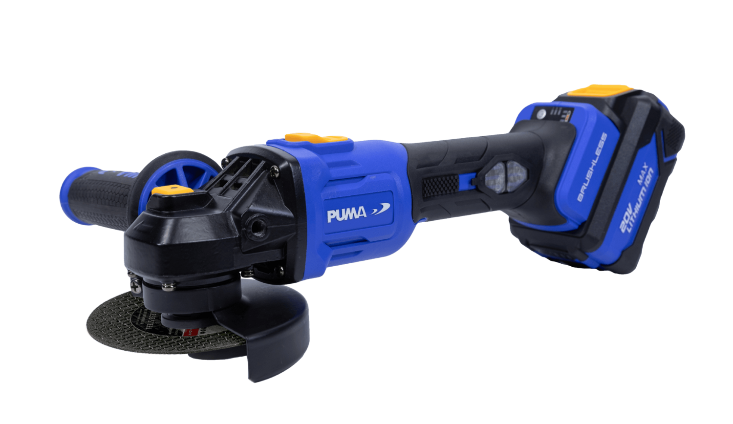 เครื่องเจียรไร้สาย PUMA PM-490BL 20V. 4"