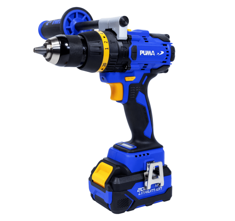 สว่านไฟฟ้าแบบกระแทกไร้สาย PUMA PM-280BL 20V