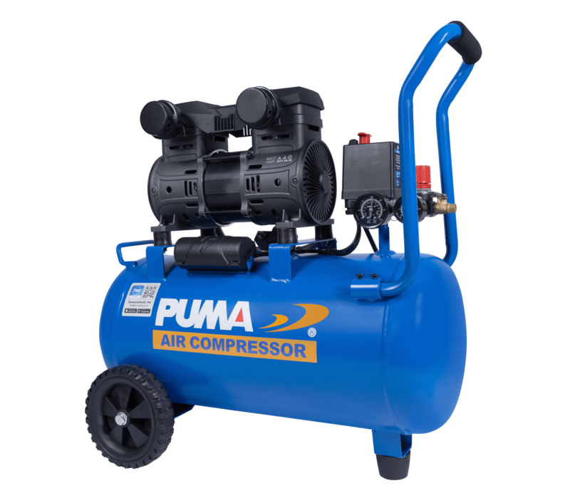 ปั๊มลมไร้น้ำมัน PUMA FORCE-35 1450W. ถัง 35 ลิตร