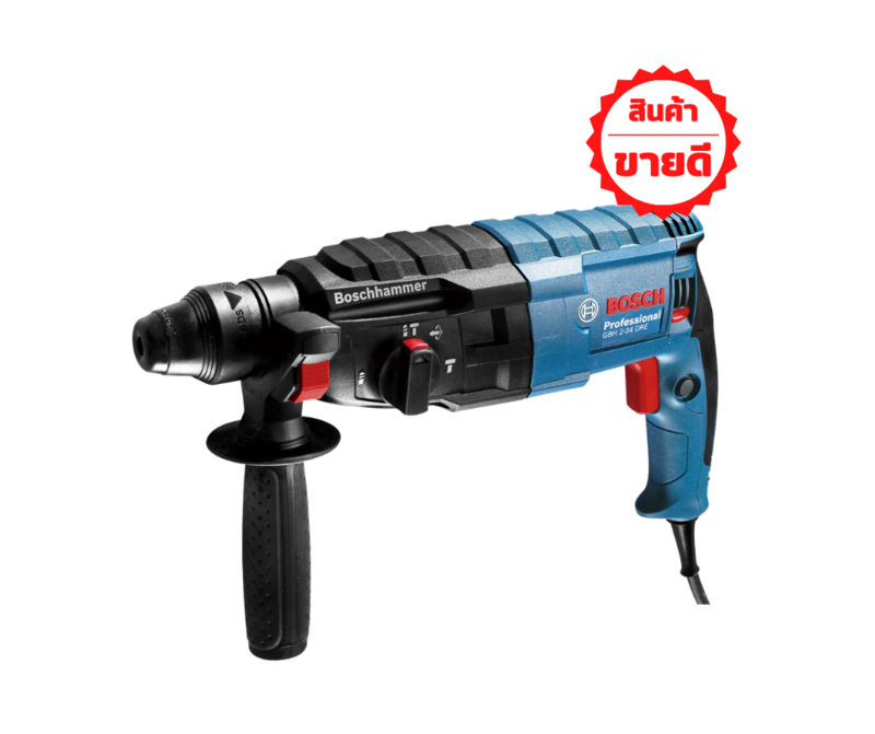 BOSCH สว่านโรตารี่ 3 ระบบ SDS plus GBH 2-26 DE 0611253604