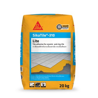 SikaTile-310 Lite ปูนกาวปูกระเบื้องเซรามิก กระเบื้องดินเผา