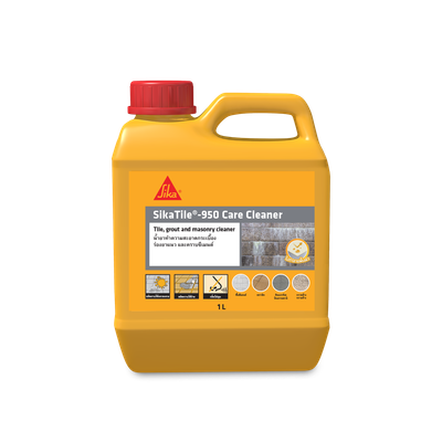 น้ำยาขจัดคราบซีเมนต์ SikaTile-950 Care Cleaner น้ำยาขจัดคราบซีเมนต์ SikaTile-950 Care Cleaner