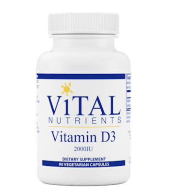 Vitamin D3 2000 IU 90 vcaps