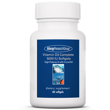 Vitamin D3 Complete 5000 IU 60 softgels