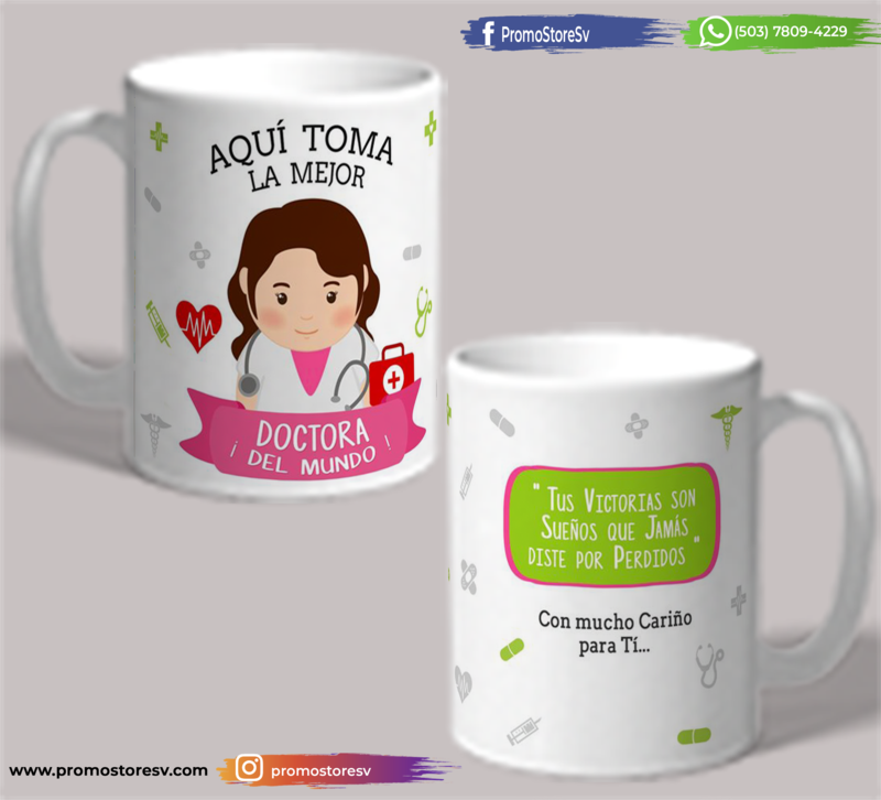 Taza la mejor doctora