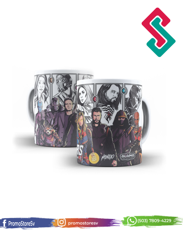 Catálogo Tazas &quot;Vengadores&quot;