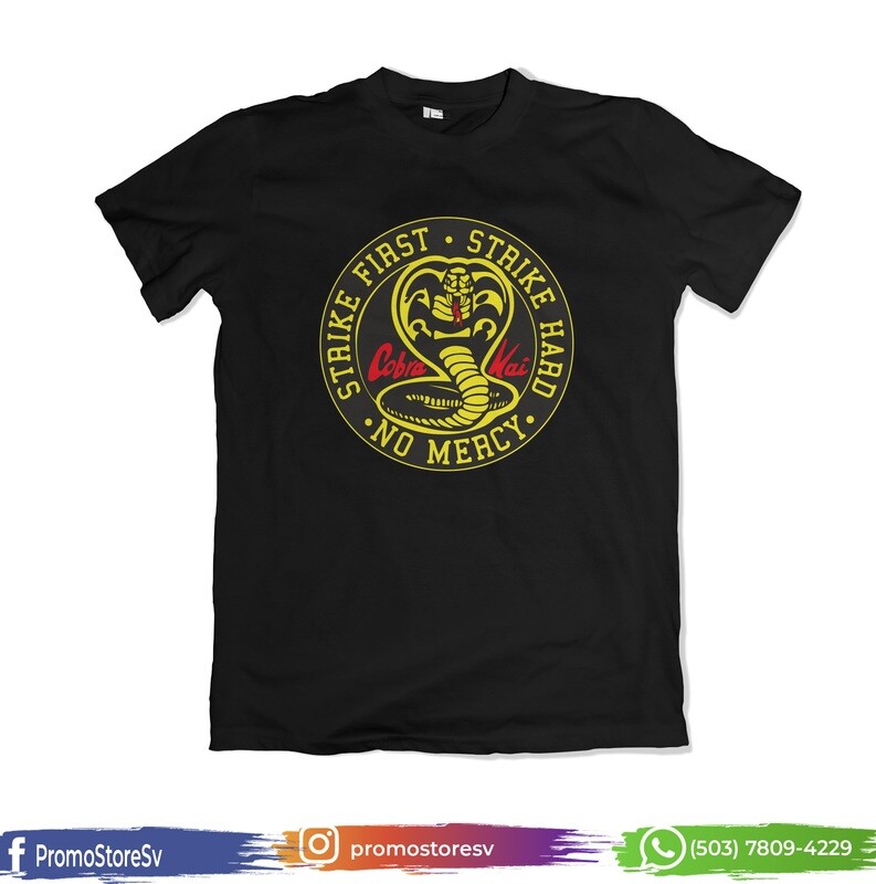 Combo Camiseta Negra + Taza Cobra Kai