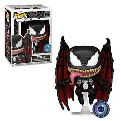 Funko Pop Marvel Venom Winged Exclusivo de Pop In A Box