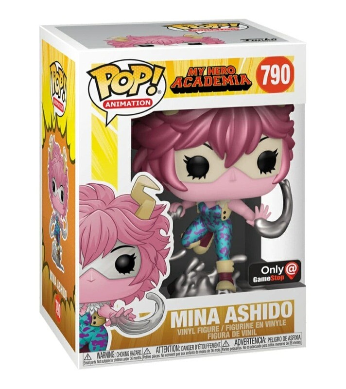 Funko Animation: My Hero Academia: Metallic Mina Ashido Exclusivo de Gamestop