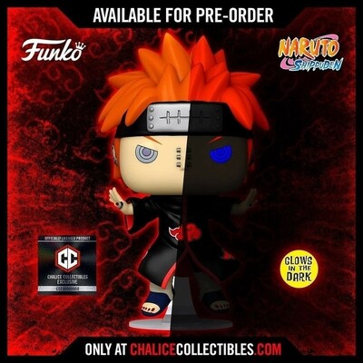 Pre-Orden Funko Pop Chalice Collectibles Exclusive: Naruto - Pain (GITD)