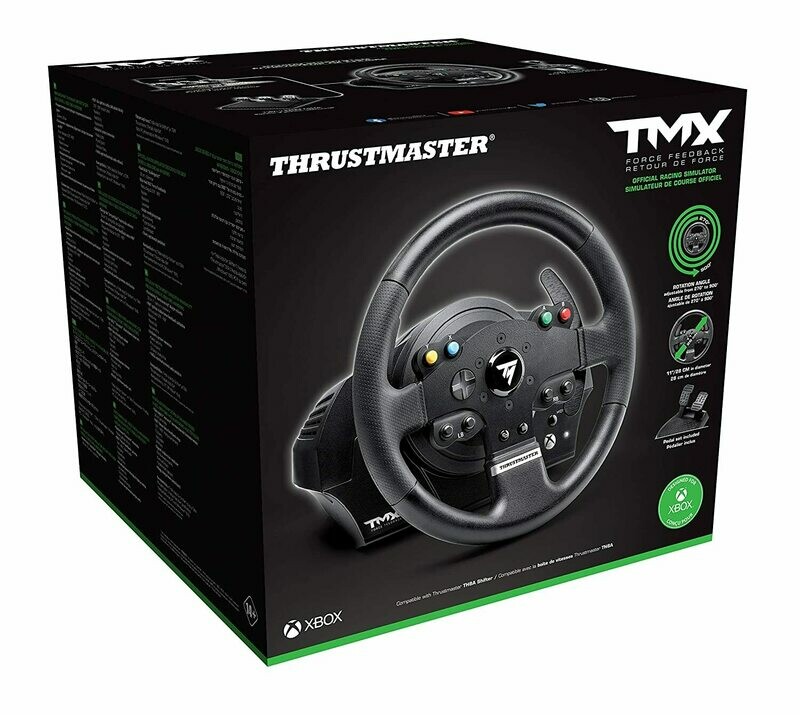 Thrustmaster TMX Force Feedback racing wheel compatible para (XBOX Series X/S, XOne &amp; Windows)