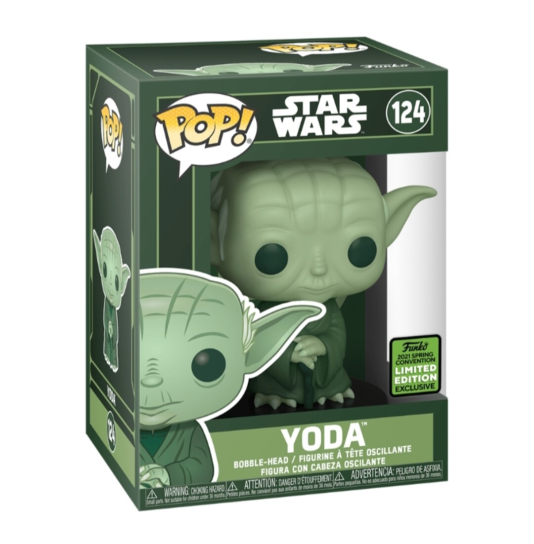 Funko POP! Star Wars: Yoda (ECCC 202 Exclusivo)