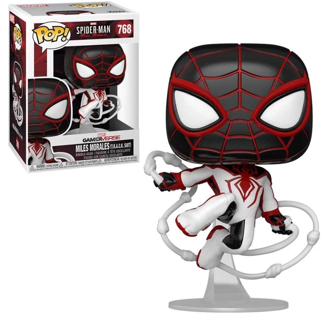 Funko Pop Miles Morales in T.R.A.C.K. Suit