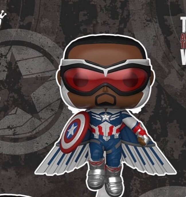 Funko Pop Captain America Exclusivo de Walmart