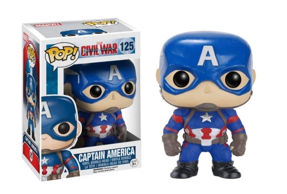 Funko Pop Civil War. Captain America