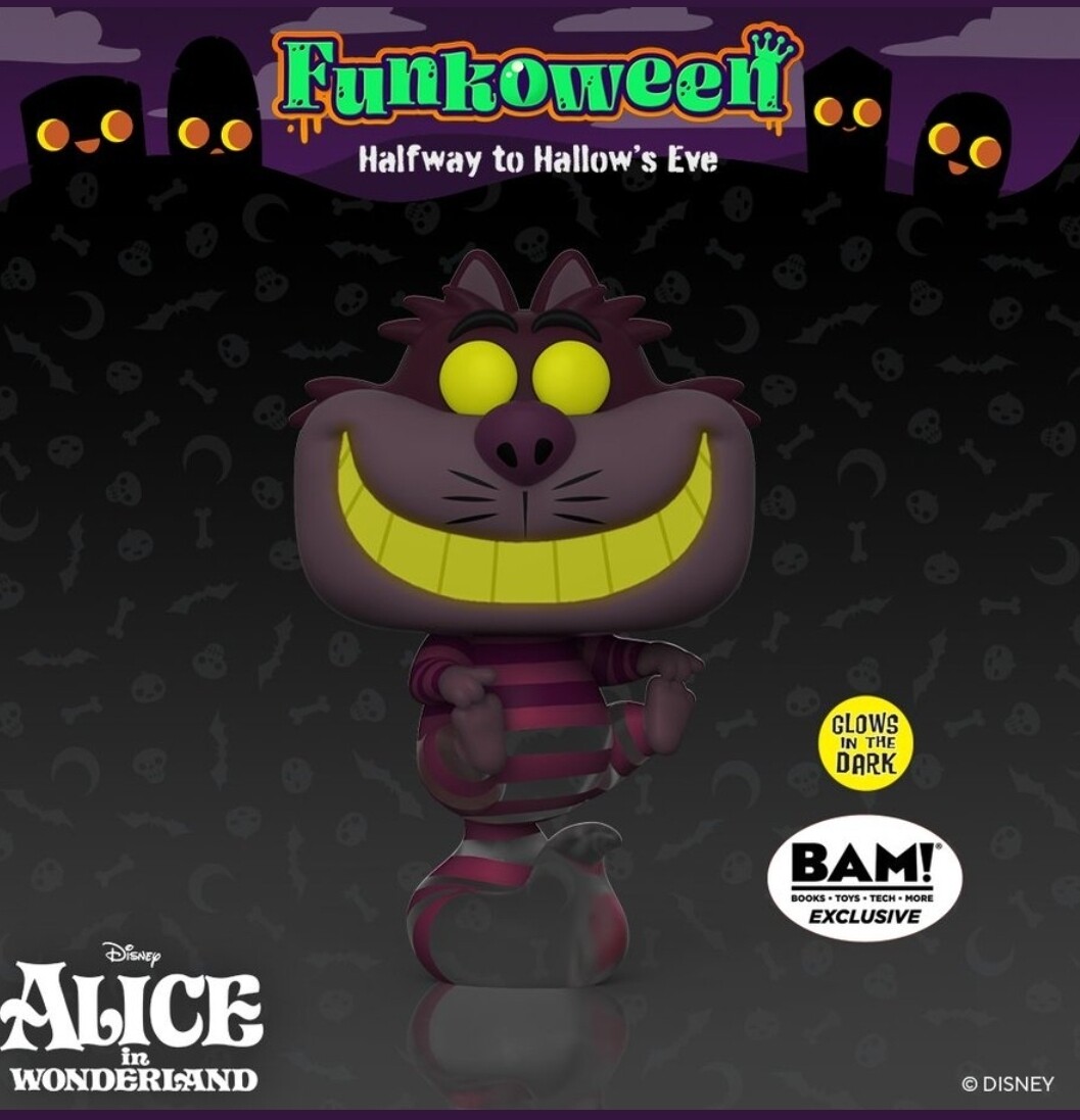 Pre-orden Funko Pop Disney. Cheshire Cat exclusivo de BAM GITD