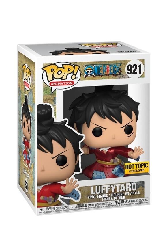 Funko Pop Animation One Piece. Luffytaro Metallic Exclusivo de HotTopic