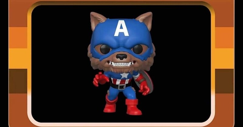Funko Pop Marvel. CapWolf exclusivo
