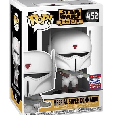 Funko Pop Star Wars Rebels. Imperial Super Commando Exclusivo SDCC.