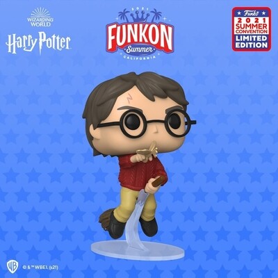 Funko Pop Harry Potter 20 years of Movie Magic. Harry Flying W/Windged Key exclusivo SDCC