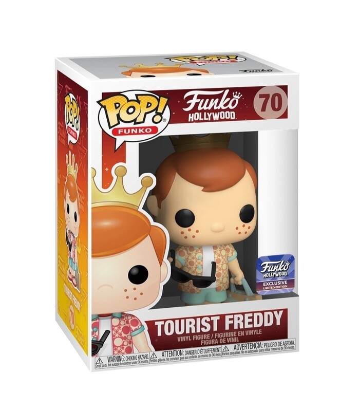 Funko Pop. Freddy Tourist Exclusivo de Funko Hollywood