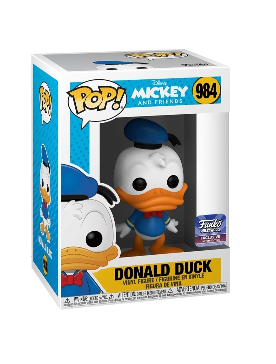 Funko Pop Donald Duck exclusivo de Funko Hollywood