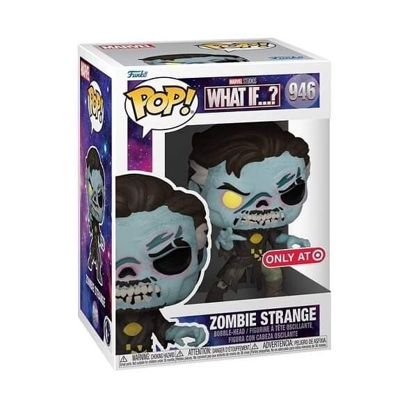 Funko Pop Marvel What If?. Zombie Strange exclusivo de Target