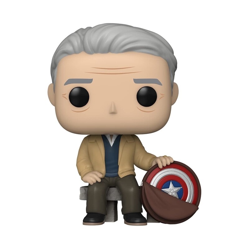Funko Pop Marvel. Old Man Steve Exclusivo de Amazon YOTS