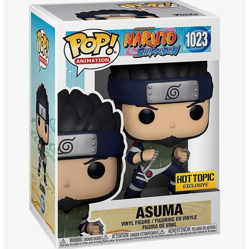 Funko Pop Animation. Naruto Shippuden. Asuma Exclusivo de HotTopic